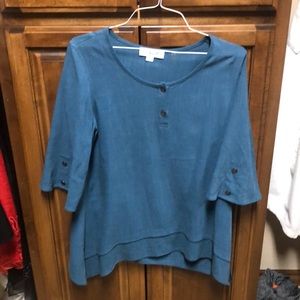 3/4 length shirt simply noelle